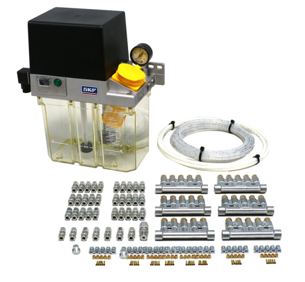 KS-MKU2-V - SKF Oil-Single-line lubrication system - MKU2 - 3.0 Liter - Voltage: 230 Volt - 10 up to 30 Lubrication points