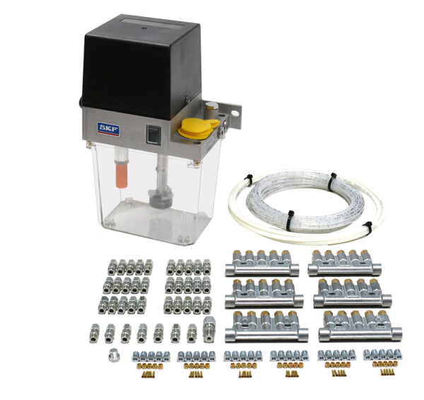 KS-MKF1-V - SKF Fluid grease-Single-line lubrication system - MKF1 - 1.8 Liter - Voltage: 230 Volt - Without control unit - 10 up to 30 Lubrication points