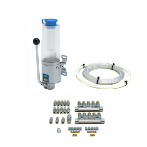 KS-MCP15-10A01XX-U10-V - SKF Oil-Single-line lubrication system - MCP15-10A01XX-U10 - for oil - Manual operated Pump - 10-30 Lubrication points