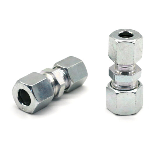 223-13024-4 - Lincoln Connector - Ø 10 mm to 8 mm - L - Material: Steel - 500 bar