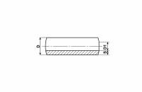 100-003-S - Plastic tube - Ø 6 x 1,5 mm - nominal pressure 89 bar - unfilled - semi rigid - price per meter
