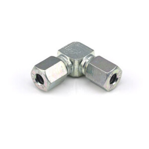 1015-100 - Elbow connector- 90°  angled - Ø 6 mm - Steel, galvanized