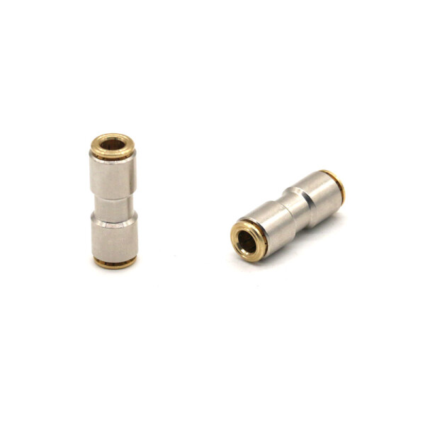 104-110 - Screw-connector - straight - Ø 4 mm - push-in - Brass