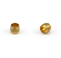 104-215 - Bijur Delimon Double cone drives - 5,5 mm - Ø 4 mm - Brass - for Sleeve nut