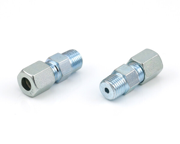 106-048 - Non-return valve - M10 x 1 keg - Ø 6 mm - 23 mm - Steel, galvanized