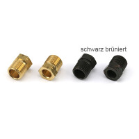 106-220-MS - Sleeve nut - M10 x 1 - Ø 6 mm - for tapered sleeve - Brass