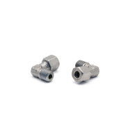 108-105-L - Elbow screw fitting 90° - R 1/4" BSP/keg - Ø 8 mm - Steel, galvanized