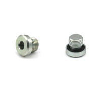 5030-102 - Screw plug for distributor - M10 x 1 - 8 mm - Steel - NBR sealing
