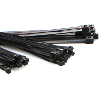 100-025-V - Cable ties - 100 pcs - black