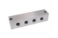 5029-201-V - Greasing block - M10x1 thread - Stainless steel V4A 1.4401