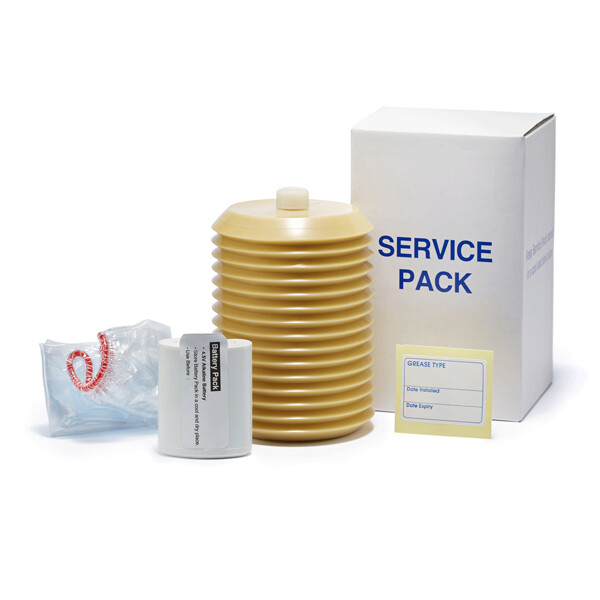 500 ml Service Pack for Pulsarlube M, Mi, MS, EX/EXPL and BT prefilled with NLGI 2 Organic Universal grease - Quickly biodegradable, Good low-temperature properties, High aging resistance