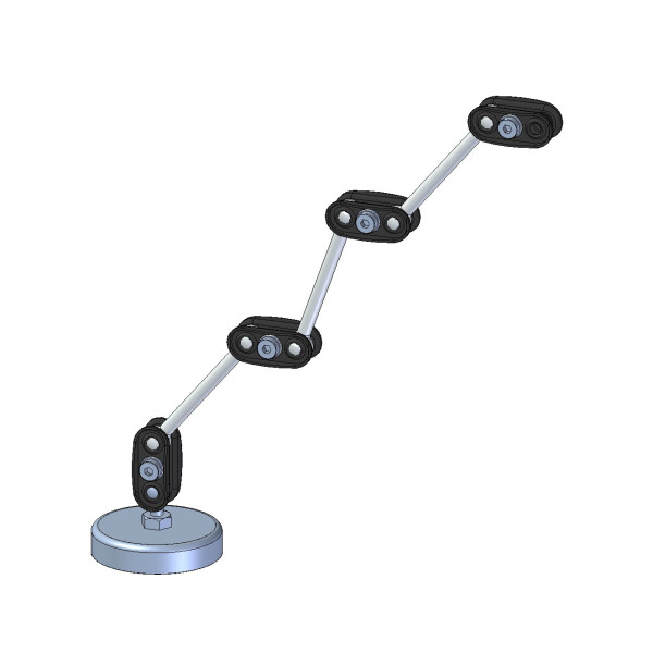 ST-27778000.001 - Magnetic foot holder F13 MH - 4 Articulated arm clamps - Arm made of Steel