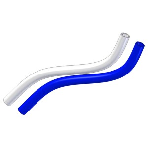 DUO-Hose - Made of PA - flexible - 6-4x1 - blue/white -...