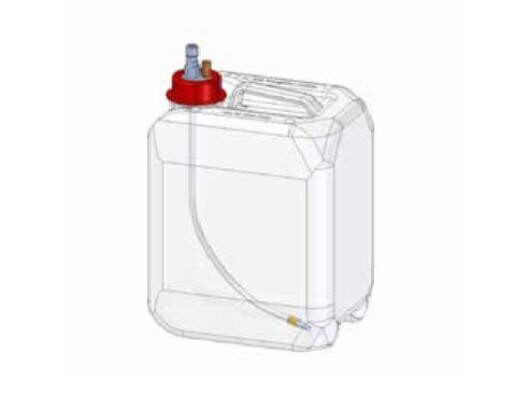 ST-49001000.001 - TC-Reservoir - 5 Liter - With suction pipe in lid