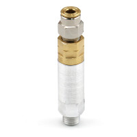 Delimon Piston distributor ZEM 321 - for oil and fluid grease - 1 Outlet - Plug-in connector - 0.01 cm per stroke