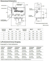Delimon AVH6CCCCCC - Oil-air mixing valve - max. 31 bar - 6 x 0,1 ccm outlets - M8x1 - Viton-Sealing