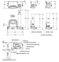 Bijur Delimon CLP-A1FYM - Cartridge lubrication Pump - 12VDC - max. 120 bar - Standard 400g Cartridge - Terminal strip - Mobile application
