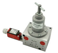 Bijur Delimon SAK35A0400 - Direction control valve SA-K - max. 350 bar - With 2 motion indicators - without accessories