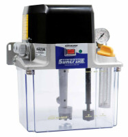 Bijur Delimon SFX12MBSNNNAXB - Electrical Pump Surefire II - 24VDC - max. 31 bar - 12 l reservoir - Terminal box with push button - With pressure switch