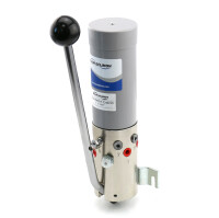 Bijur Delimon TBH03A01OB00 - Hand lever pumpe TB-D - Bijur max.25 bar - three outlets  - 0,5 ccm/stroke - reservoir 0,65 liter - without accessories