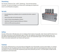 Bijur Delimon ZVB01A053300 - Dual-line distributor ZV-B - 1 outlet - Steel - dosage 0,5ccm - Adjustment device with motion indicator