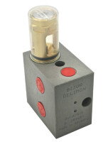 Bijur Delimon ZVC01A15 - Dual-line distributor ZV-C - 1 outlet - Continuous casting - Dosage continuously adjustable from 2.5 ccm to 15 ccm