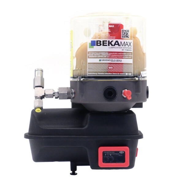 21754005101 - BEKA MAX - Progressive Pump EP-1 - With control unit BEKA-troniX1 - 24V - 1,9 kg - 1 x PE-120 - Runtime 1-16 min - Break time 0,5-8 h