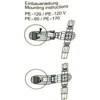 21574G1041 - BEKA MAX - Progressive Pump EP-1 - With control unit EP-tronic - 24V - 1,9 kg - 1 x PE-120 - 1-16 Lubrication cycles - Break time 0,5-8 h