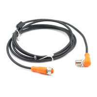 1000912467 - BEKA MAX - Connection cable for Proximity switch - plug 90° M12x1 - socket M12x1 - Length 2 m