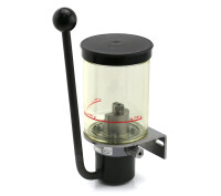 25320671000-V - Groeneveld Beka-Max - manual piston Pump - for oil - 6-15cm³/stroke - 1,2 liter plastic reservoir