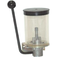 25330611000 - Groeneveld Beka-Max - manual piston Pump - for oil - 6cm³/stroke - 1,2 liter plastic reservoir