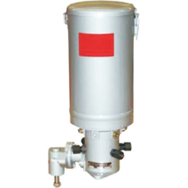 20040322C2000-V - BEKA MAX - Grease lubrication Pump - Drive rotating / swivels 90° - 4,0 kg Sheet steel Reservoir - 2-8 outlets