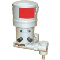 20060224C1000 - BEKA MAX - Grease lubrication Pump - Drive rotating / vertical - 2,0 kg Sheet steel Reservoir - 4 outlets - Transmission ratio 450:1