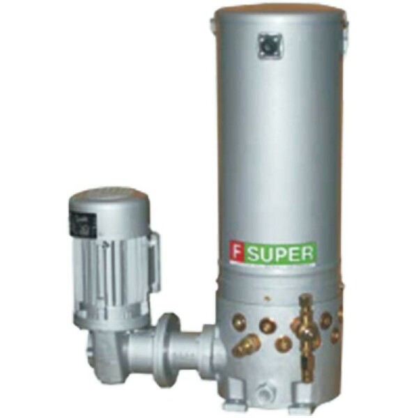 20503104C42000-V - BEKA MAX - Grease lubrication Pump - with 230/400 V Motor - 5-100 kg Sheet steel Reservoir - PE 120 - Fill level monitoring - 280:1