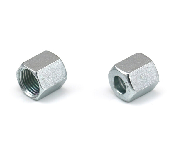 404-302 - Vogel / SKF Coupling nut - M8x1 (d1) - for tube Ø 4 mm - 11 mm (l) - Steel galvanized - Series LL