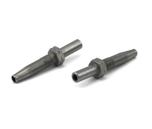 SKF Hose studs straight - Ø 8 x 20 mm (L) - Steel - Without notch - For high pressure hose Ø 6,4x11,3 mm