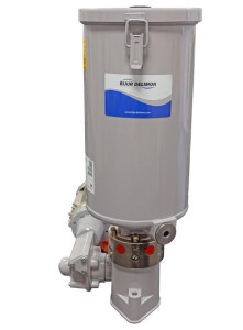 Bijur Delimon Multi-line Pump FZA04B12AB00 - 4 outlets - 230-260V / 400-460V - 215:1 - 15,0 Liter - Without accessories