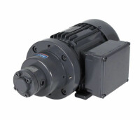 143-012-100+143 - Vogel / SKF 1-circle Gear Pump unit 143 - Motor foot design - 5,25 l/min - 20 bar - 230/400 Volt (ISO-Cl. F) - 50 Hz - 20 up to 1000 mm²/s