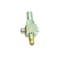 SKF Pressure relief valve 161-210-062 - Tube diameter: 12 mm - Opening pressure: 200 bar - Straight connector