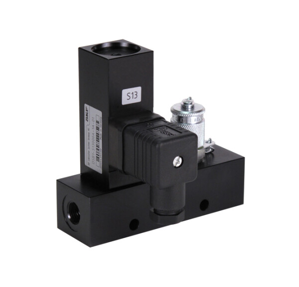 DSB1-S07F02A-1A-01 - Vogel / SKF Pressure switch DSB1 - Switching direction: S (Pressure switch I) / F (Pressure switch II) - 70 bar (Pressure switch I) / 20 bar (Pressure switch II) - Measurement connector: For pressure gauge M16x2 - Design: Standard