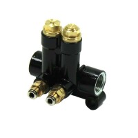VN2-000-110000-ZZ - Vogel / SKF MonoFlex Relubrication distributor VN - For fluid grease - Outlets: 2 - 2 x 0,05 cm³ - Fitting: Without (left and right) - 45 bar