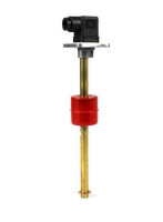 WS32-S2+B37 - Vogel / SKF Float switch - 1 switching point (for minimum fill level) - Length 300 mm - Mounting position: Vertical - Round plug with LED