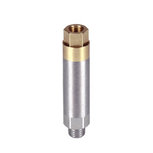 351-800-30000-00-V - Vogel / SKF MonoFlex Pre-lubrication distributor 351 - For Oil - Outlet: 1 - 0,05-0,60 cm³ - FPM - Solderless pipe fitting