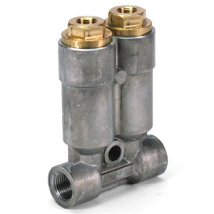 392-000-55000-ZZ-V - Vogel / SKF MonoFlex Pre-lubrication distributor 392 - For Oil - Outlets: 2 - 0,20-1,50 cm³ - Solderless pipe fitting