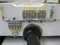 391-100-40000-00-V - Vogel / SKF MonoFlex Pre-lubrication distributor 391 - For fluid grease - Outlet: 1 - 0,10-0,30 cm³