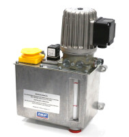 MFE5-BW3-2-V - Vogel / SKF single line Pump - Oil - 3 Liter - 0,5 l/min - With fill-level switch - With Metal reservoir