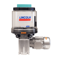 655-41143-7 - Lincoln Progressiv pump P205-M700-8XYN-1K5 - 380/420V AC - 440/480V AC - 700:1 - 1 x PE - 0,10 cm³/stroke per PE (Piston-Ø: 5 mm) - 350 bar - Reservoir: 8 Liter (for grease and oil)