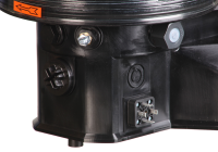 644-37474-1 - Lincoln Progressiv pump P203_E-_8XNBO-600-24-AA00FB00-V10A - 24V - 350 bar - Reservoir: 8 Liter (Cover) - Thread: G1/4